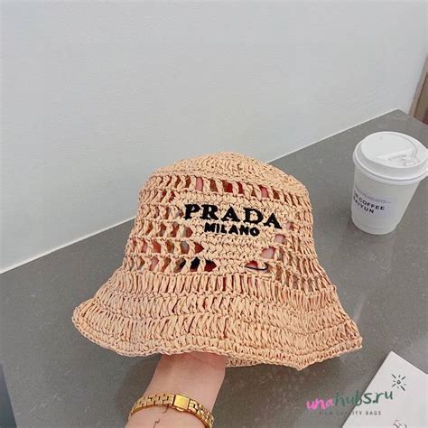 prada wicker hat|Women's Prada Hats .